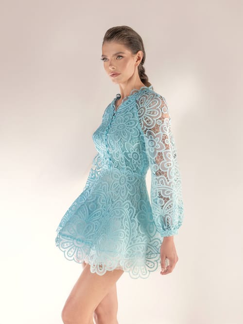 JARDINE LACE MINI DRESS