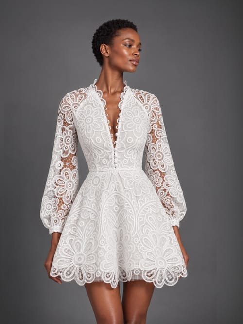 JARDINE LACE MINI DRESS
